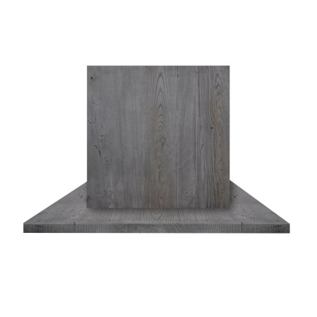 RESIN Table Top 70x70cm/20mm Cement (Outdoor use)