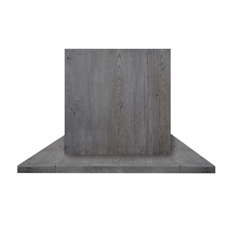 RESIN Table Top 70x70cm/20mm Cement (Outdoor use)