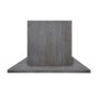RESIN Table Top 70x70cm/20mm Cement (Outdoor use)