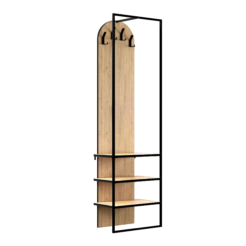Έπιπλο εισόδου Archy Megapap χρώμα sapphire oak 53x31,7x180εκ.