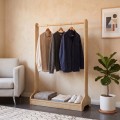Glimer Megapap melamine entrance furniture in oak color 88,2x34.6x128cm.