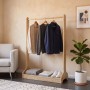 Glimer Megapap melamine entrance furniture in oak color 88,2x34.6x128cm.