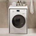 Pinar Megapap melamine washing machine cabinet in white color 65.5x60x88.6cm.