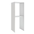 Evgenia Megapap melamine washing machine and draywer cabinet in white color 70x60x180cm.