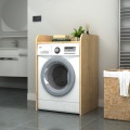 Toren Megapap melamine washing machine furniture in oak color 65x60x100cm.