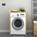 Toren Megapap melamine washing machine furniture in oak color 65x60x100cm.