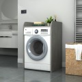 Toren Megapap melamine washing machine furniture in concrete grey color 65x60x100cm.