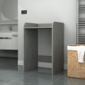 Toren Megapap melamine washing machine furniture in concrete grey color 65x60x100cm.