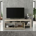 Έπιπλο τηλεόρασης Acnes Megapap χρώμα travertine 160x40x53εκ.