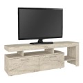 Έπιπλο τηλεόρασης Acnes Megapap χρώμα travertine 160x40x53εκ.