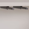 Aurelia Megapap melamine TV stand in cream color 180x32x45cm.