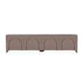 Aurelia Megapap melamine TV stand in mocha color 180x32x45cm.