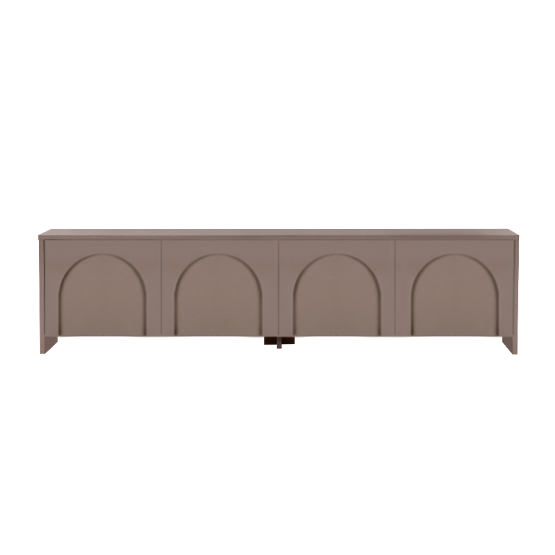 Aurelia Megapap melamine TV stand in mocha color 180x32x45cm.