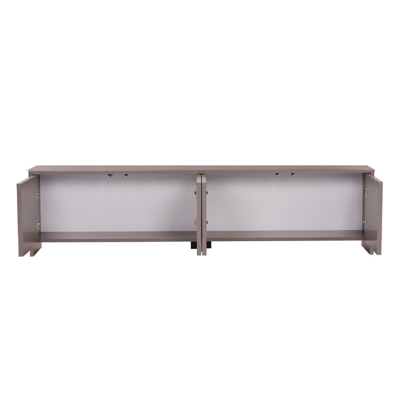 Aurelia Megapap melamine TV stand in mocha color 180x32x45cm.
