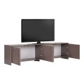 Aurelia Megapap melamine TV stand in mocha color 180x32x45cm.