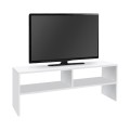 Beirut Megapap melamine tv furniture in white color 120x30x40cm.
