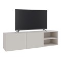 Έπιπλο τηλεόρασης επιτοίχιο Conrad Megapap χρώμα sandstone 140x35x38εκ.