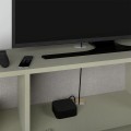 Francy Megapap melamine wall mounted tv stand in ash green color 180x30x30cm.