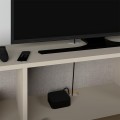 Francy Megapap melamine wall mounted tv stand in sandstone color 180x30x30cm.