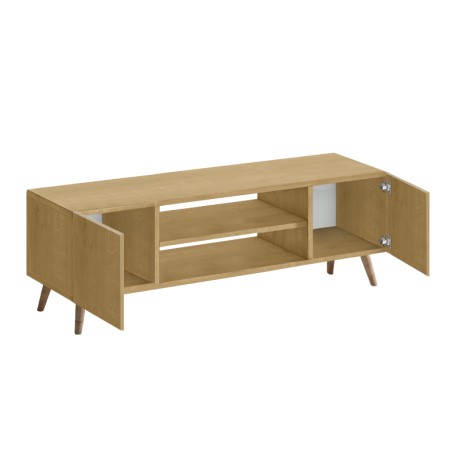 Etna Megapap melamine tv furniture in sapphire oak color 120x30x45cm.