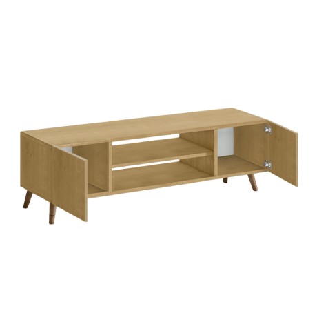 Etna Megapap melamine tv furniture in sapphire oak color 150x30x45cm.
