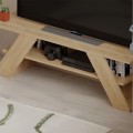 Farfalla Megapap melamine TV furniture in oak color 120x33,5x40cm.
