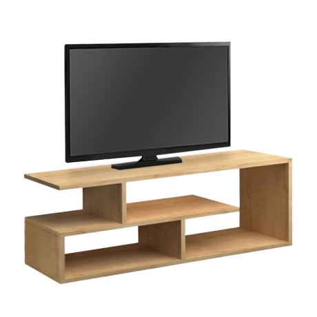 Forever Megapap melamine tv stand in oak color 120x30x40cm.