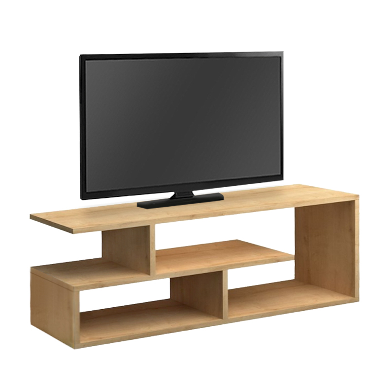 Forever Megapap melamine tv stand in oak color 120x30x40cm.