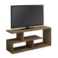 Forever Megapap melamine tv stand in walnut color 100x30x40cm.
