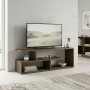 Forever Megapap melamine tv stand in walnut color 120x30x40cm.