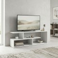 Forever Megapap melamine tv stand in white color 120x30x40cm.