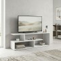 Forever Megapap melamine tv stand in white color 120x30x40cm.
