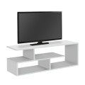Forever Megapap melamine tv stand in white color 120x30x40cm.