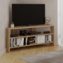 Έπιπλο τηλεόρασης γωνιακό Thales Megapap χρώμα sapphire oak 110x36x45εκ.