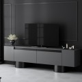Έπιπλο τηλεόρασης Haven Megapap χρώμα ανθρακί 180x30x50εκ.