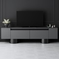Έπιπλο τηλεόρασης Haven Megapap χρώμα ανθρακί 180x30x50εκ.
