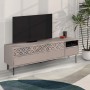 Έπιπλο τηλεόρασης Heaton Megapap χρώμα ανοιχτή μόκα 144,6x35,6x48,4εκ.