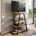 Lyno Megapap melamine TV stand in sapphire oak color 70.4x54x80cm.