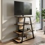 Lyno Megapap melamine TV stand in sapphire oak color 70.4x54x80cm.