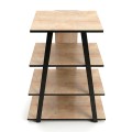 Lyno Megapap melamine TV stand in sapphire oak color 70.4x54x80cm.