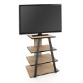 Lyno Megapap melamine TV stand in sapphire oak color 70.4x54x80cm.