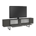 Έπιπλο τηλεόρασης Orontes Megapap χρώμα ανθρακί 180x29,6x50εκ.