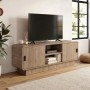 Έπιπλο τηλεόρασης Rovel Megapap χρώμα sepet oak 140,3x39x50εκ.