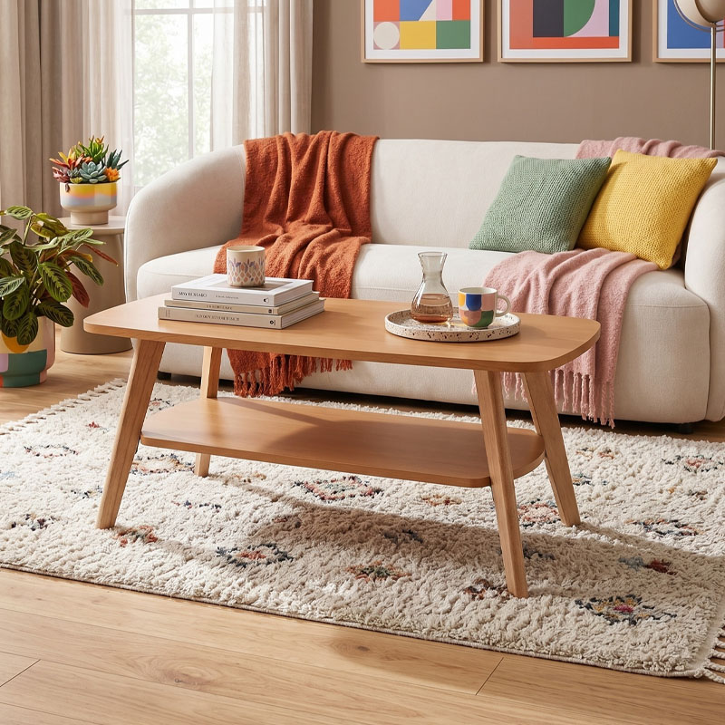 FINI Coffee Table 100x48x45cm Natural