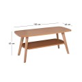 FINI Coffee Table 100x48x45cm Natural