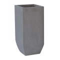 FLOWER POT-1 Cement Grey 35x35x80cm