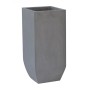 Flower Pot cement grey 35x35x80εκ.