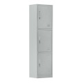 3-LOCKER Metal 38x45x185cm Grey