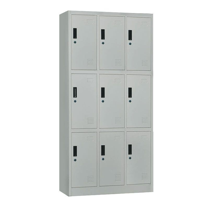 9-LOCKER Metal 90x40x185 Grey