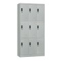 9-LOCKER Metal 90x40x185 Grey